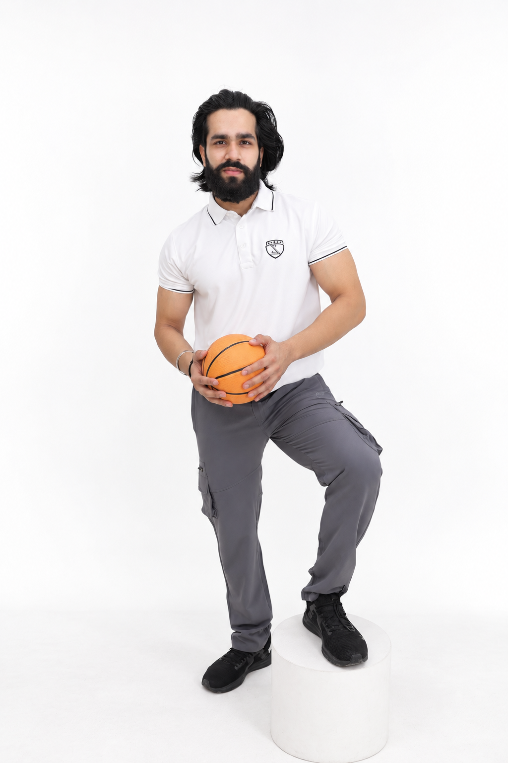 CREST POLO TSHIRT