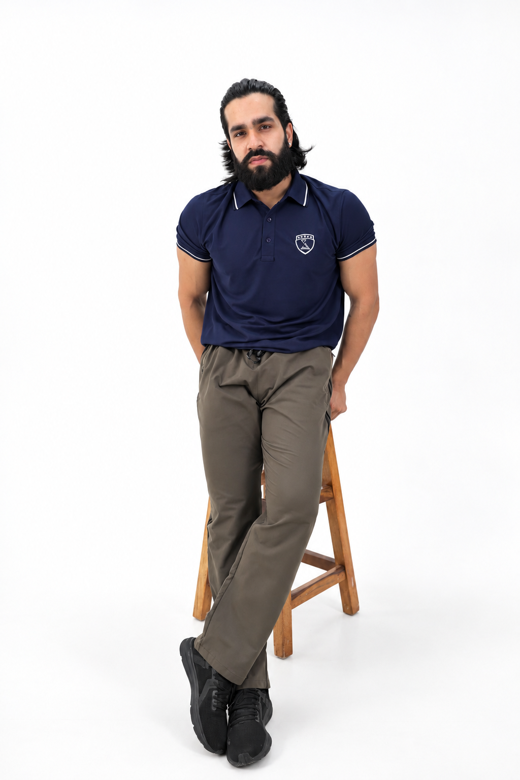 CREST POLO TSHIRT