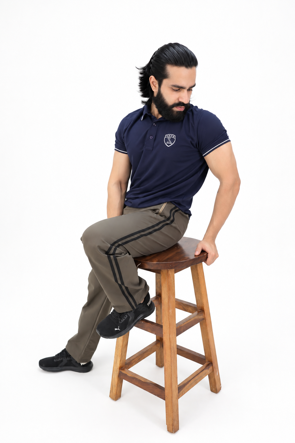 CREST POLO TSHIRT